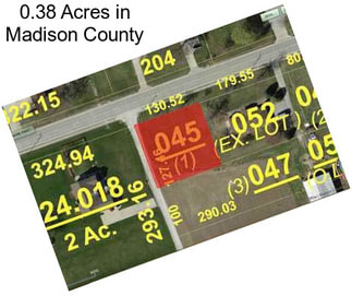 0.38 Acres in Madison County