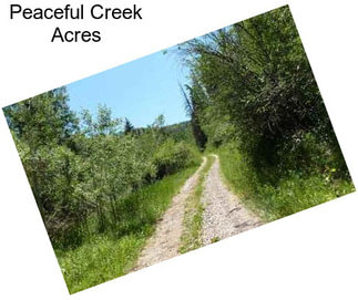 Peaceful Creek Acres