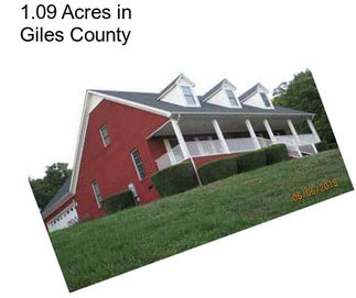 1.09 Acres in Giles County
