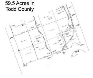59.5 Acres in Todd County