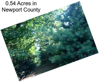 0.54 Acres in Newport County