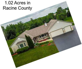 1.02 Acres in Racine County