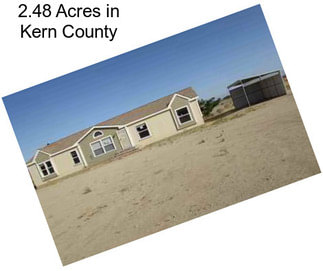 2.48 Acres in Kern County