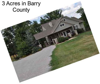 3 Acres in Barry County
