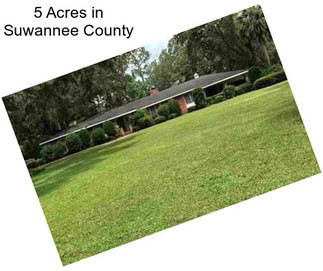 5 Acres in Suwannee County