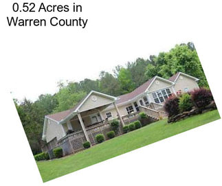 0.52 Acres in Warren County