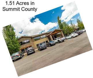 1.51 Acres in Summit County