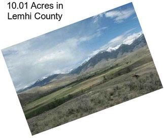 10.01 Acres in Lemhi County