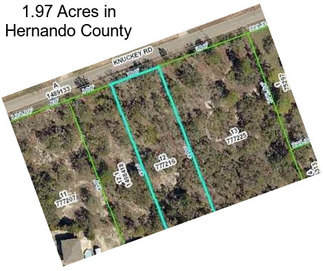 1.97 Acres in Hernando County