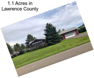 1.1 Acres in Lawrence County