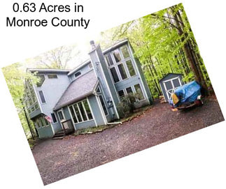 0.63 Acres in Monroe County