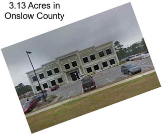 3.13 Acres in Onslow County