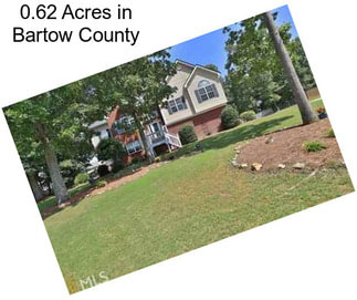 0.62 Acres in Bartow County