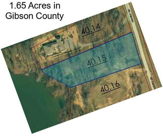 1.65 Acres in Gibson County