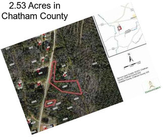 2.53 Acres in Chatham County