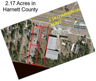 2.17 Acres in Harnett County