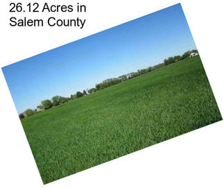 26.12 Acres in Salem County