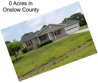 0 Acres in Onslow County