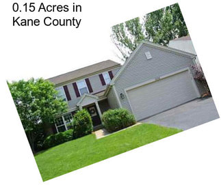 0.15 Acres in Kane County