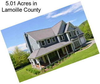 5.01 Acres in Lamoille County