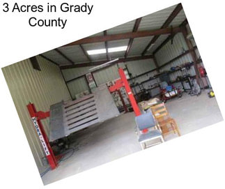 3 Acres in Grady County