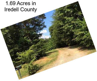 1.69 Acres in Iredell County