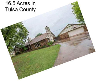 16.5 Acres in Tulsa County