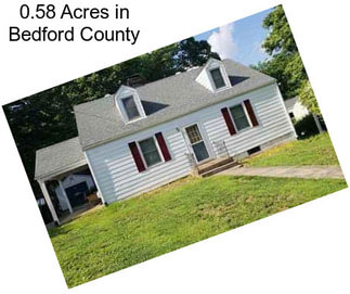 0.58 Acres in Bedford County