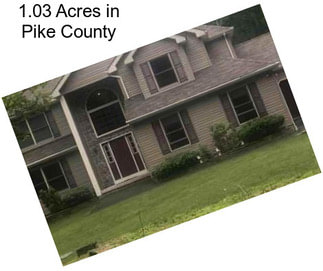 1.03 Acres in Pike County