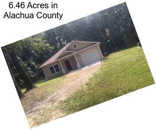6.46 Acres in Alachua County