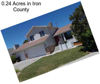0.24 Acres in Iron County