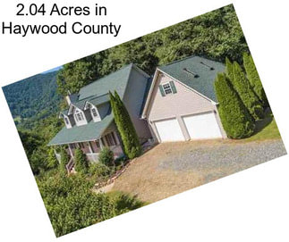 2.04 Acres in Haywood County