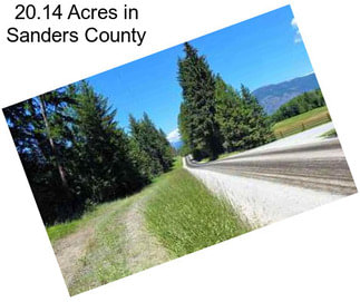 20.14 Acres in Sanders County