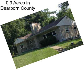 0.9 Acres in Dearborn County