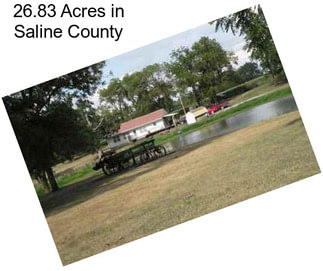 26.83 Acres in Saline County