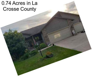 0.74 Acres in La Crosse County