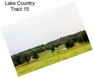 Lake Country Tract 15