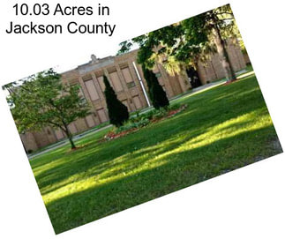 10.03 Acres in Jackson County