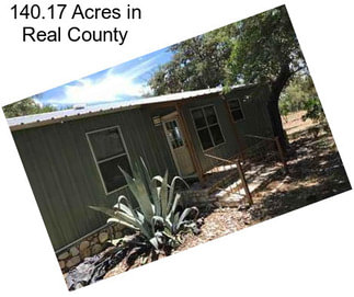 140.17 Acres in Real County