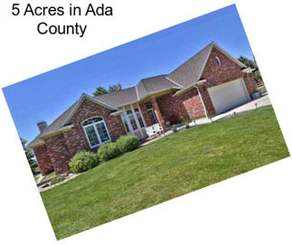 5 Acres in Ada County