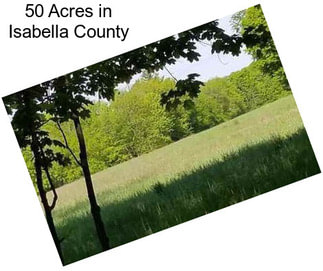 50 Acres in Isabella County