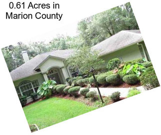 0.61 Acres in Marion County