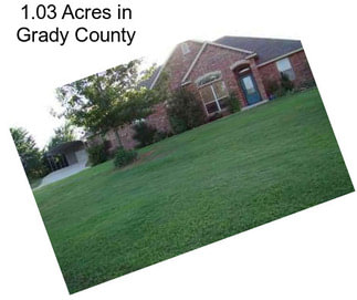 1.03 Acres in Grady County