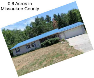 0.8 Acres in Missaukee County