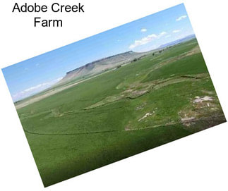 Adobe Creek Farm