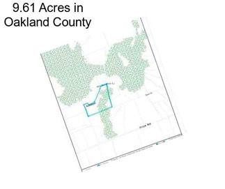 9.61 Acres in Oakland County