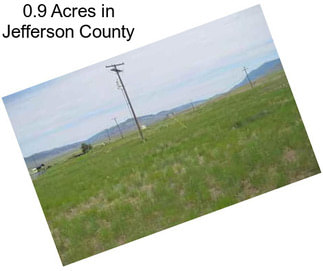 0.9 Acres in Jefferson County