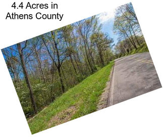 4.4 Acres in Athens County