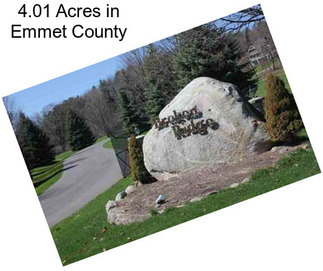 4.01 Acres in Emmet County