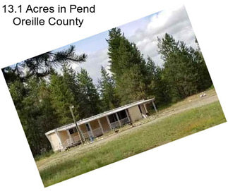 13.1 Acres in Pend Oreille County